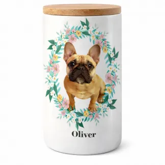Custom Photo Pet Urns | Personalized Picture Ceramic Jar for Ashes | Jingdezhen Porcelain